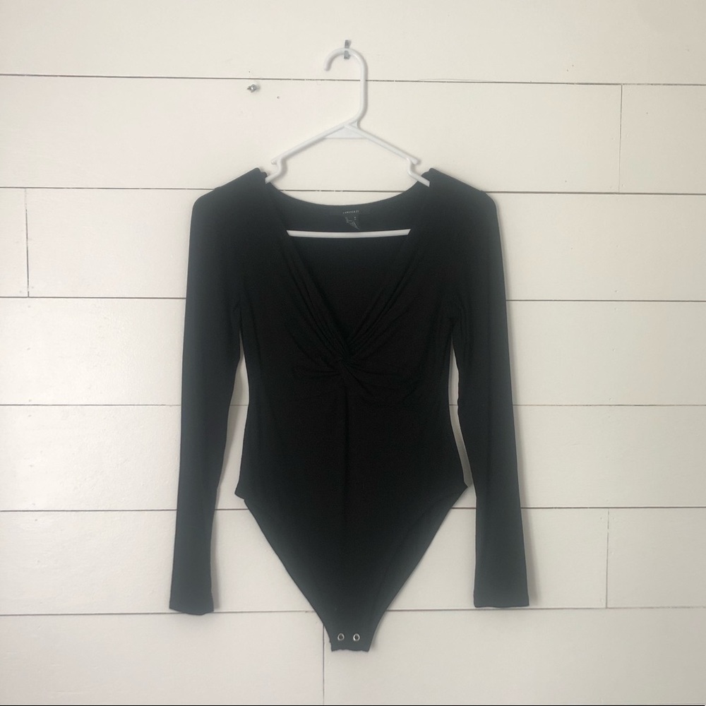 Black bodysuit- medium